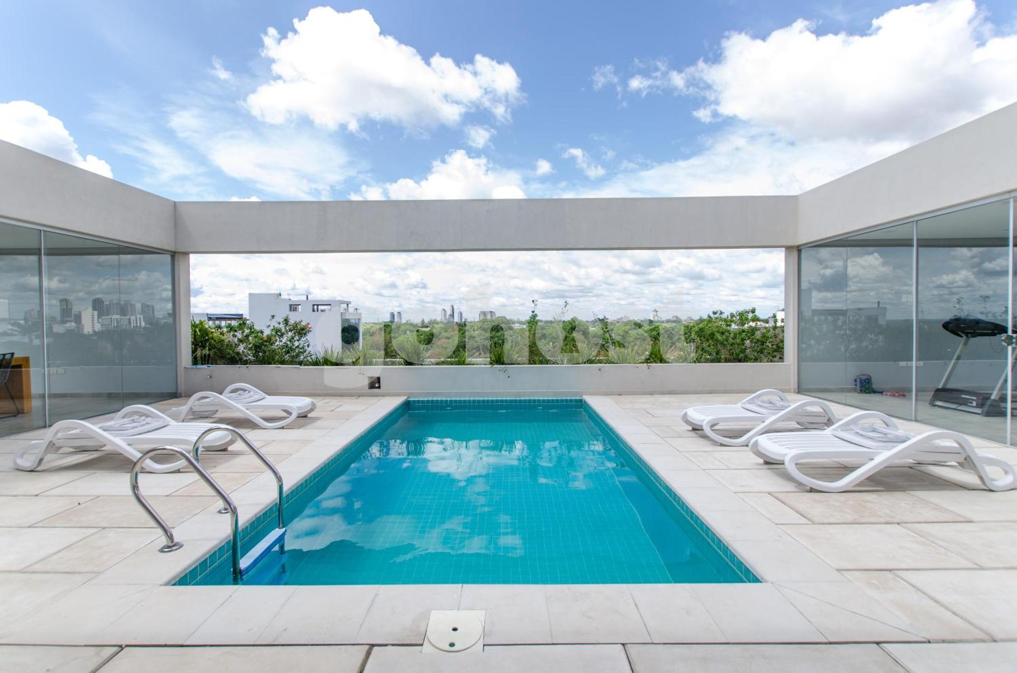 Spacious 2 Bedroom Apt In Villa Morra Asuncion Exteriör bild